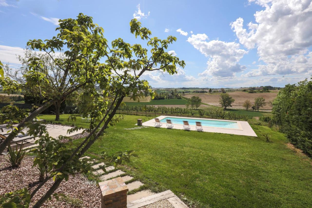 Nº18 A Private Country Hideaway In Monferrato Villa Alfiano Natta Eksteriør billede