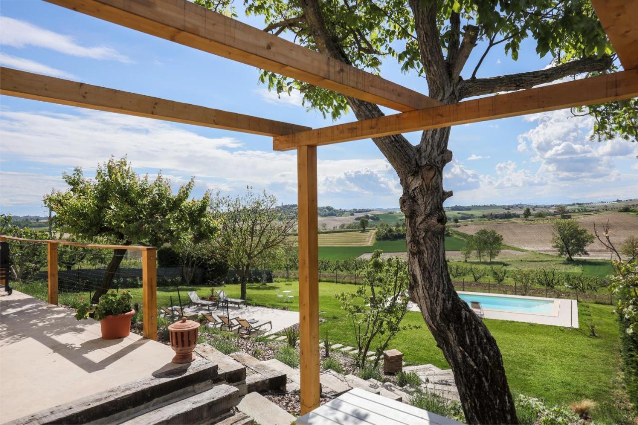 Nº18 A Private Country Hideaway In Monferrato Villa Alfiano Natta Eksteriør billede